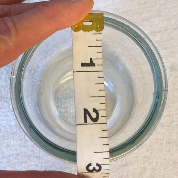 Reserved! Set of 5 Petite Clear Glass Vases - Picture 5 of 8